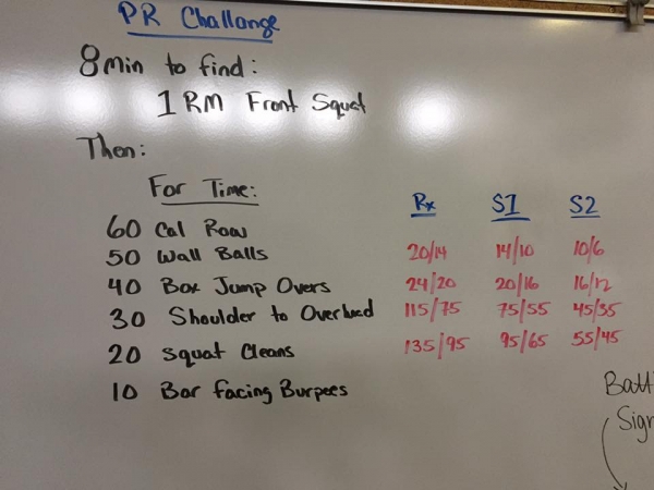 PR Challenge WOD